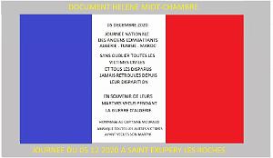 2020 12 05 SAINT EXUPERY LES ROCHES HOMMAGE A NOS MORTS POUR LA FRANCE EN ALGERIE